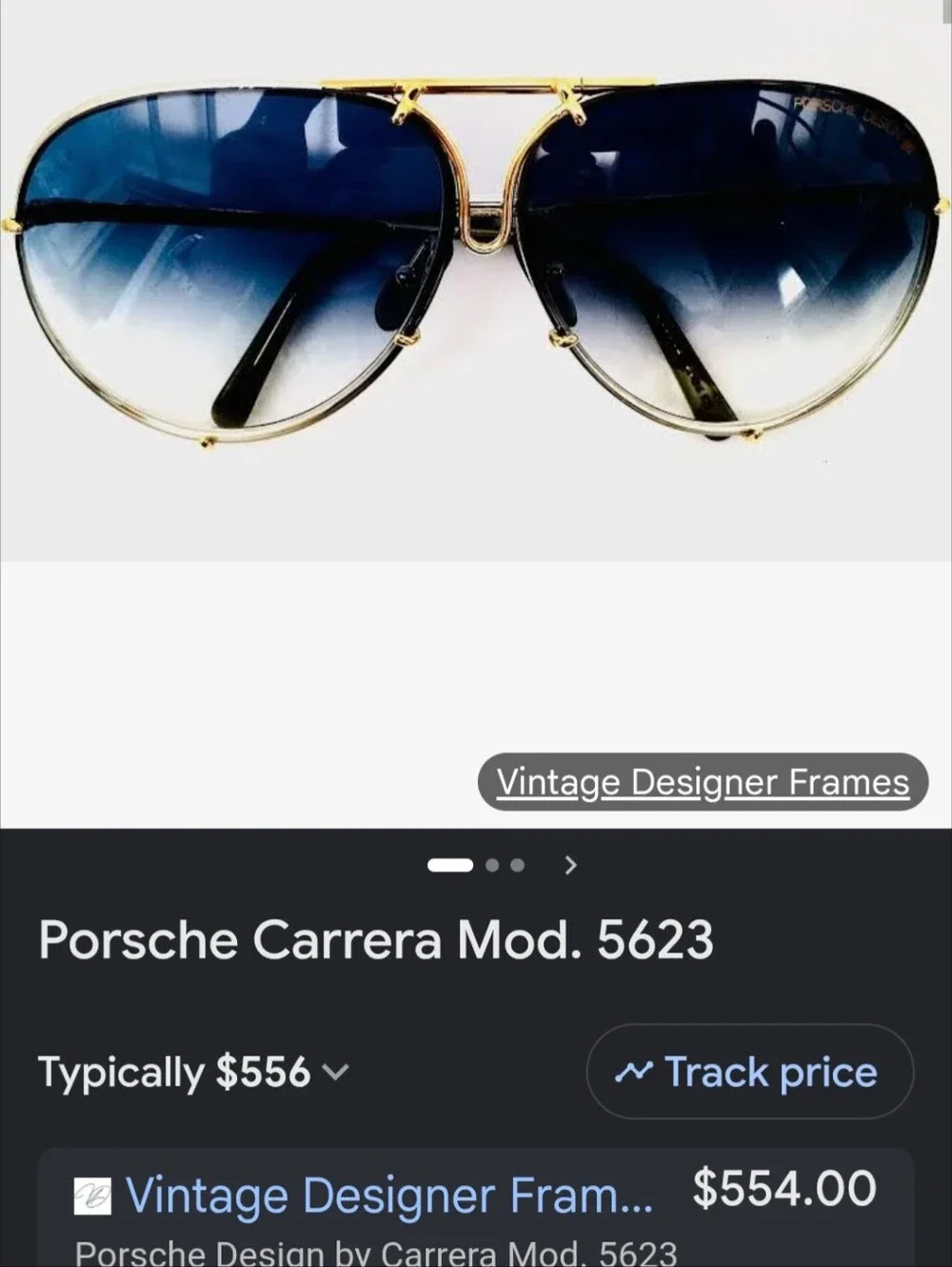 Porsche Design timeless aviator